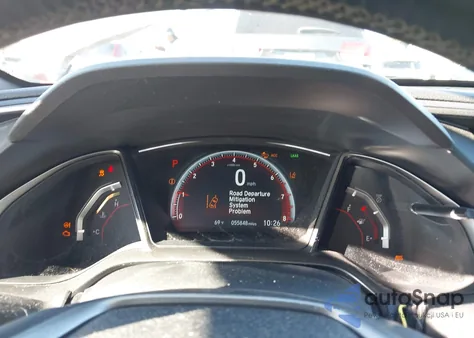 2018 Honda Civic Sport Touring from USA, damaged, VIN SHHFK7H93JU411541